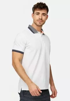 Рубашка-поло Injamie INDICODE JEANS, кремовый