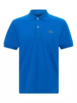 Рубашка поло из пике Lacoste, синий