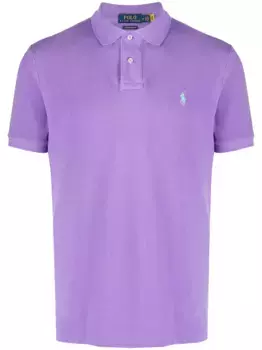 Рубашка поло из пике POLO RALPH LAUREN, фиолетовый