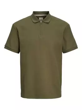 Рубашка поло JACK & JONES Shirt, хаки