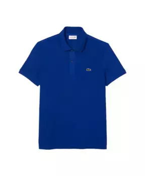 Рубашка поло классического фасона Lacoste, синий
