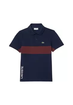 Рубашка поло Lacoste, темно-синий