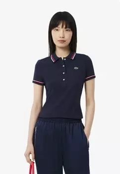 Рубашка поло Lacoste, темно-синий
