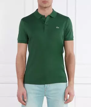 Рубашка поло Lacoste, зеленый