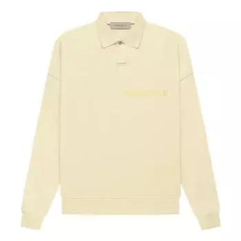 Рубашка поло ls polo 'canary' Fear Of God Essentials, желтый