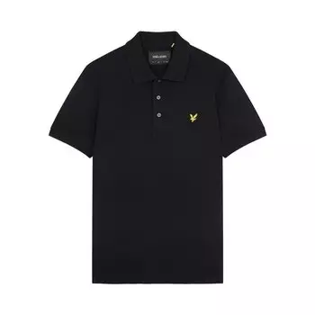 Рубашка поло Lyle & Scott Plain, черный