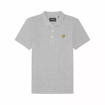 Рубашка поло Lyle & Scott Plain, серый