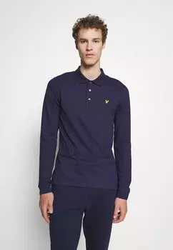 Рубашка-поло Lyle & Scott, темно-синяя