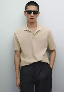 Рубашка поло Massimo Dutti, песочный