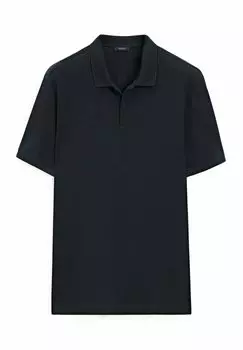 Рубашка поло Massimo Dutti, темно-синий