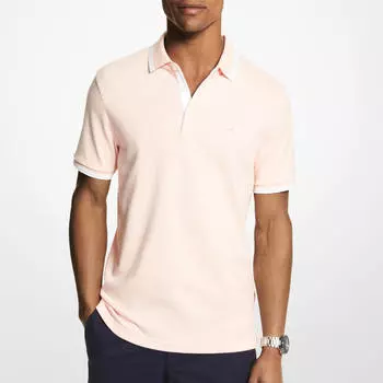 Рубашка-поло Michael Kors Greenwich Cotton, пыльно-персиковый