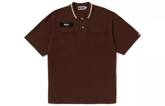 Рубашка поло мужская A Bathing Ape, темно-синий