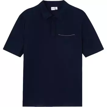 Рубашка поло мужская Gap, синий