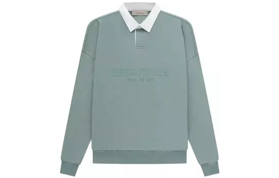 Рубашка поло мужская Shady Blue Fear Of God Essentials, цвет Haze Blue