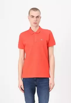 Рубашка поло PLACKET Tommy Jeans, красный