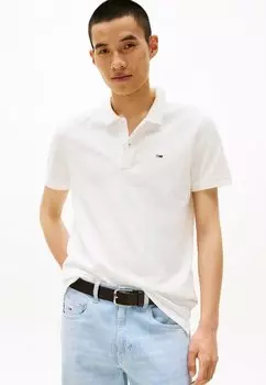 Рубашка поло PLACKET Tommy Jeans, молочный