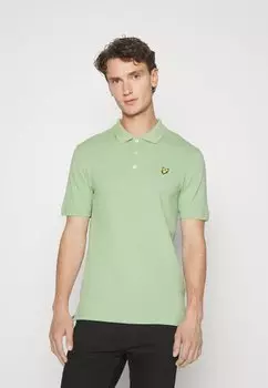 Рубашка-поло PLAIN Lyle & Scott, зеленый Glencoe