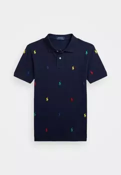 Рубашка-поло Polo Ralph Lauren, цвет refined navy core