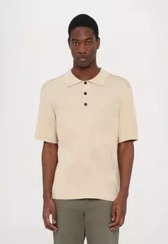 Рубашка поло PS Paul Smith, молочный
