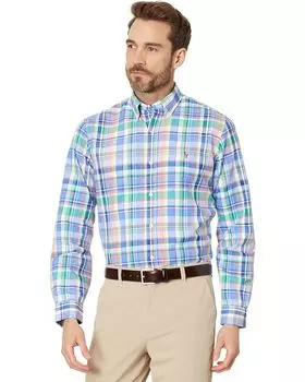Рубашка Polo Ralph Lauren Classic Fit Plaid Performance Shirt, цвет Multi