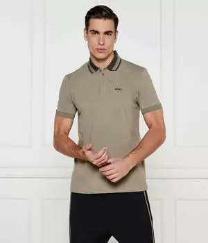 Рубашка поло Regular fit Boss Green, хаки
