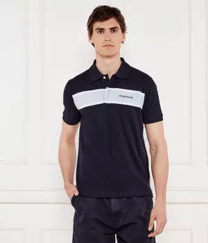 Рубашка поло Regular fit Guess Jeans, синий
