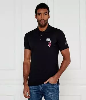 Рубашка поло Regular fit Iceberg, черный