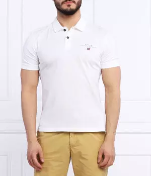 Рубашка поло Regular fit Napapijri, белый