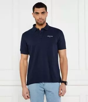 Рубашка поло Regular fit Tommy Jeans, синий
