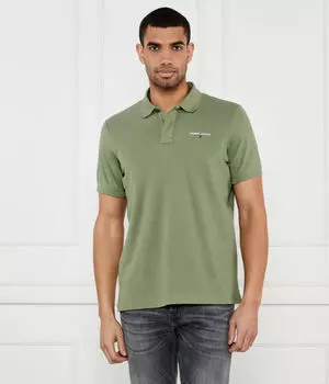 Рубашка поло Regular fit Tommy Jeans, зеленый
