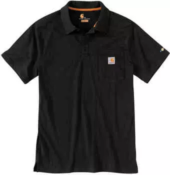 Рубашка поло с карманами Force Delmont Carhartt, черный