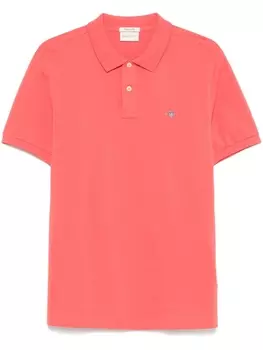 Рубашка поло с короткими рукавами Gant, розовый