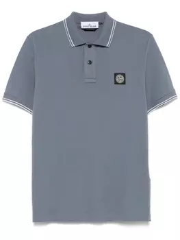 Рубашка поло с короткими рукавами Stone Island, синий
