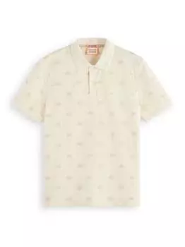 Рубашка поло Scotch & Soda, бежевый