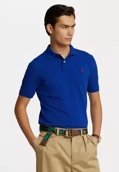 Рубашка-поло SHORT SLEEVE Polo Ralph Lauren, цвет heritage royal