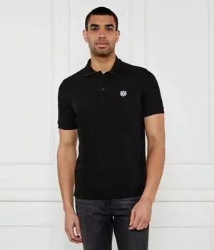 Рубашка поло Slim fit Kenzo, черный