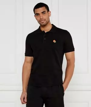 Рубашка поло Slim fit Kenzo, черный