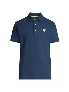 Рубашка поло спортивного кроя Swag King Swag Golf, желтый