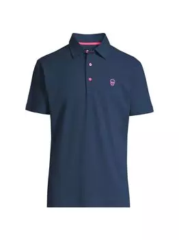 Рубашка поло спортивного кроя Swag Skull SWAG GOLF, розовый