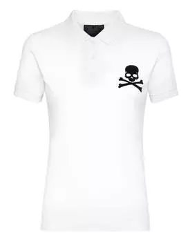 Рубашка поло SS PHILIPP PLEIN, белый