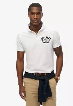 Рубашка поло Superdry, белый