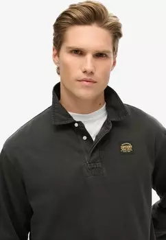 Рубашка поло Superdry, черный