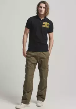 Рубашка-поло Superdry "SD-VINTAGE SUPERSTATE POLO", цвет Black 1