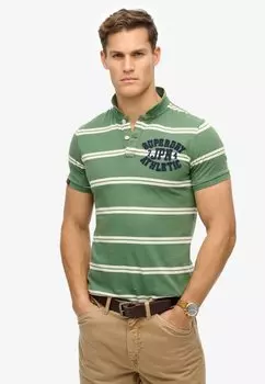 Рубашка поло Superdry, зеленый