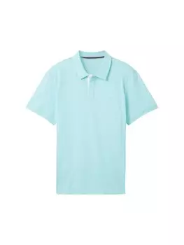 Рубашка поло TOM TAILOR Shirt, небесно-синий