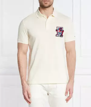 Рубашка поло Tommy Hilfiger, экрю