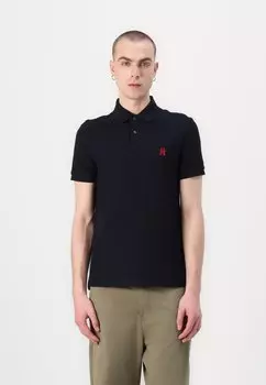 Рубашка поло Tommy Hilfiger, темно-синий