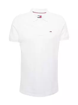 Рубашка поло Tommy Jeans Shirt, белый