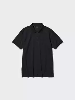 Рубашка поло Uniqlo, цвет 09 черный