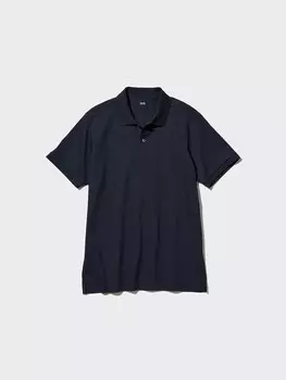 Рубашка поло Uniqlo, цвет 69 синий